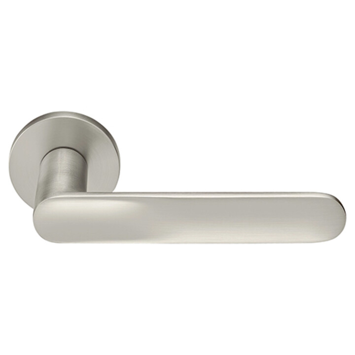 Ручка дверная Морелли GARAK MH-59-R6 MSN цвет - матовый сатинированный никель