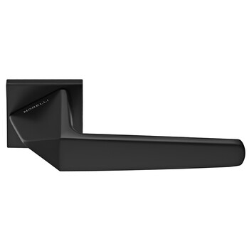 Ручка дверная Морелли SOUK MH-55-S6 BL на квадратной накладке цвет - черный