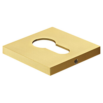 Накладка Морелли на евроцилиндр (MH-KH-S6 MSG) цвет - матовое сатинированное золото