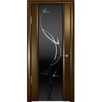 Дверь Шторм-3 Венге секло черное Растение