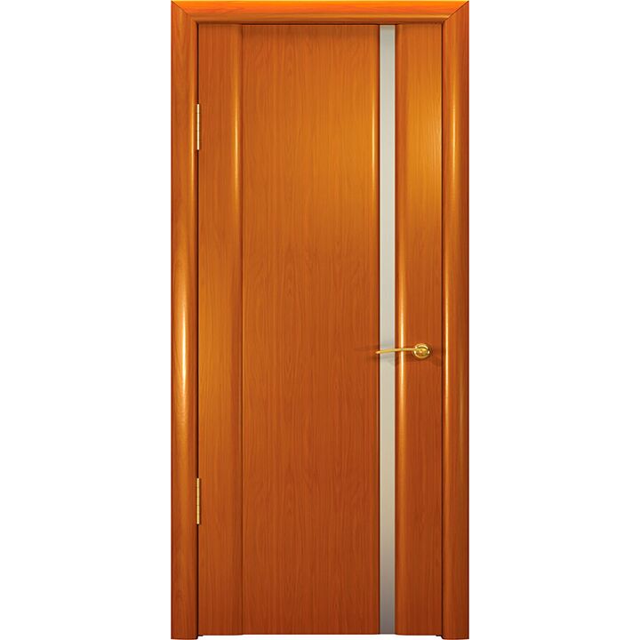 Дверь Шторм-1 Анегри стекло белое