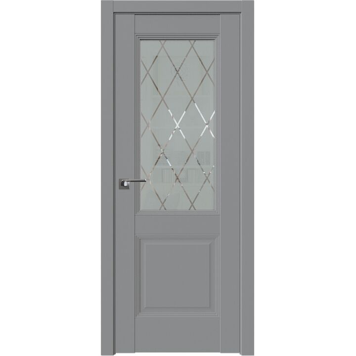 Дверь 67.2U Манхэттен стекло ромб