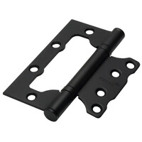 Петля Rucetti накладная (RFH-100*75*2,5 BL) цвет - черный