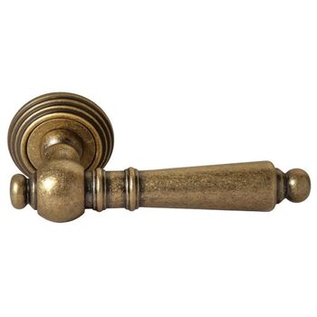 Ручка дверная Rucetti (RAP-Classic-L 8 OMB) цвет - состаренная бронза