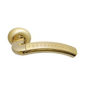 Ручка дверная Rucetti (RAP 7 SG) цвет - матовое золото