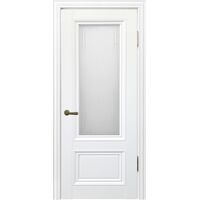 Межкомнатная дверь Алтай 602 (Снежная королева) остекленная