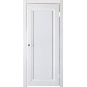Межкомнатная дверь Деканто 2 (Белый бархат) глухая