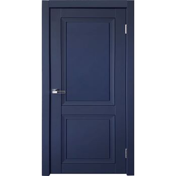 Межкомнатная дверь Деканто 1 (Синий бархат) глухая