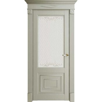 Межкомнатная дверь Florence 62002 (Светло-серый Серена) остекленная