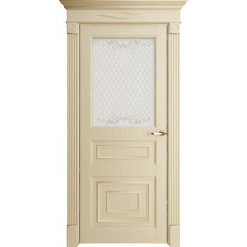 Межкомнатная дверь Florence 62001 (Керамик Серена) остекленная