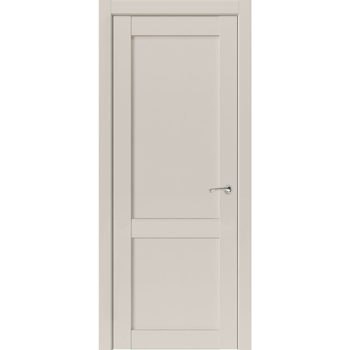 Межкомнатная дверь Uberture Лайт Классика 11012 (лофт бежевый) глухая врезка под замок 900х2000