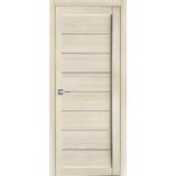 Межкомнатная дверь Uberture Модерн 10005 (лиственница светлая) стекло белое 900х2000