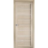 Межкомнатная дверь Uberture Модерн 10005 (лиственница) стекло белое 600х2000