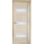 Межкомнатная дверь Uberture Модерн 10004 (лиственница) стекло белое 600х2000