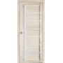 Межкомнатная дверь Uberture Модерн 10102 (лиственница светлая) стекло белое 600х2000