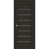 Межкомнатная дверь Uberture Модерн 10005 (каштан) стекло белое 800х2000