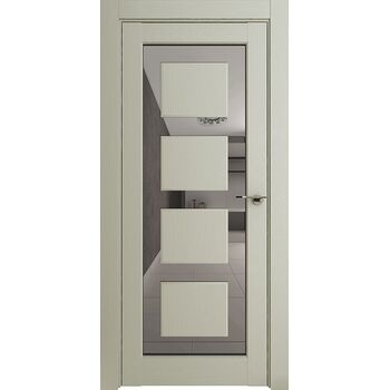 Межкомнатная дверь Neo 00001 (Светло-серый Серена) остекленная