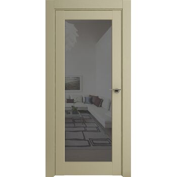 Межкомнатная дверь Neo 00002 (Керамик Серена) остекленная
