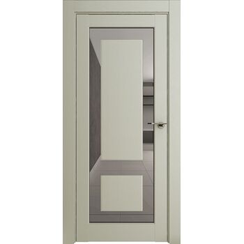 Межкомнатная дверь Neo 00003 (Светло-серый Серена) остекленная