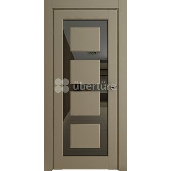 Межкомнатная дверь Neo 00001 (Каменный Серена) остекленная