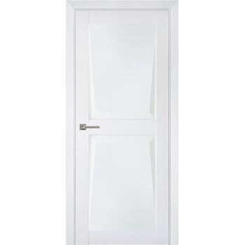 Межкомнатная дверь Перфекто 103 (Белый бархат) глухая