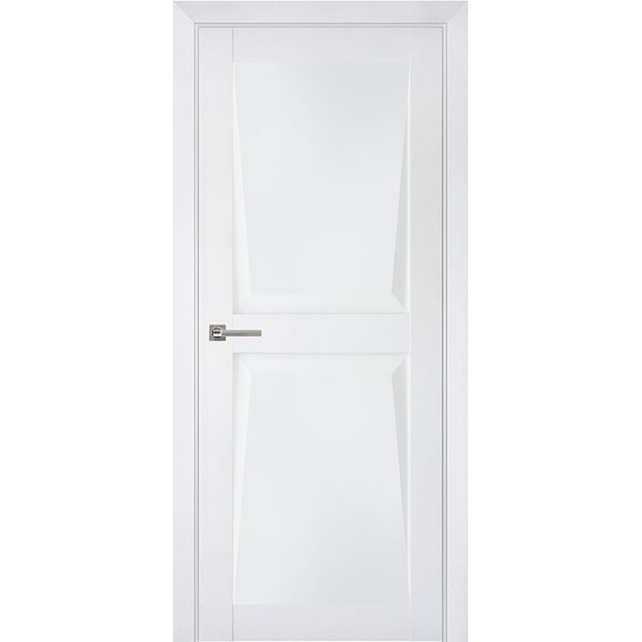 Межкомнатная дверь Перфекто 103 (Белый бархат) глухая