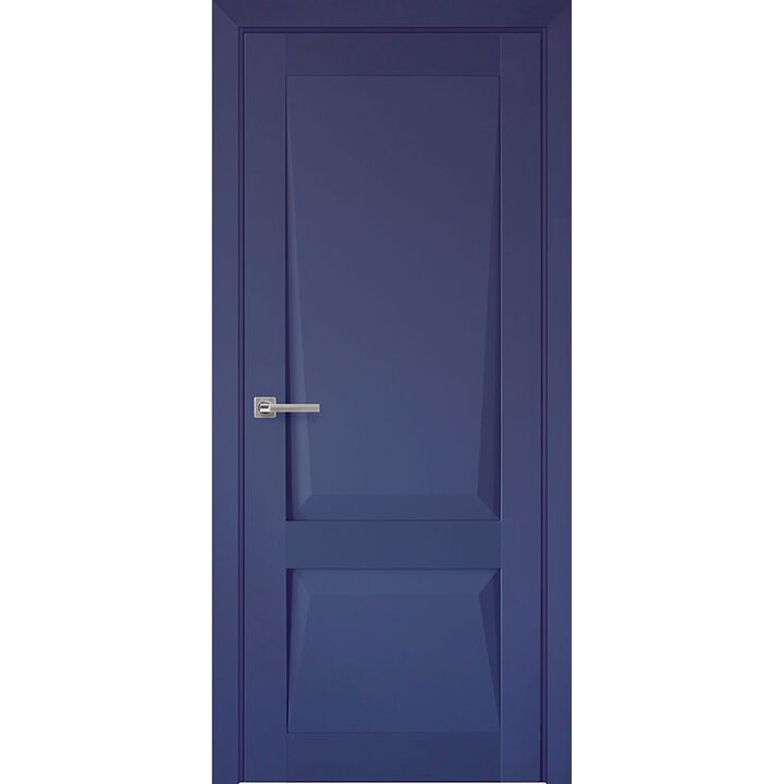 Межкомнатная дверь Перфекто 101 (Синий бархат) глухая
