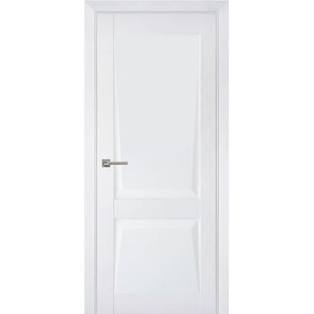 Межкомнатная дверь Перфекто 101 (Белый бархат) глухая