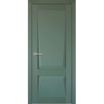 Межкомнатная дверь Перфекто 101 (Зеленый бархат) глухая