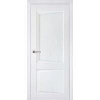 Межкомнатная дверь Перфекто 108 (Белый бархат) остекленная