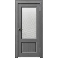 Межкомнатная дверь Sorrento 80010 (Бьянка Soft touch) остекленная