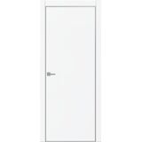 Межкомнатная дверь Uberture Тамбурат 4101 (аляска суперматовая) кромка металлическая 600х2000