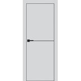 Межкомнатная дверь Uberture Тамбурат 4102 (манхеттен) кромка черная 600х2000