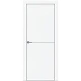 Межкомнатная дверь Uberture Тамбурат 4102 (аляска суперматовая) кромка металлическая 600х2000