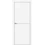 Межкомнатная дверь Uberture Тамбурат 4102 (аляска суперматовая) кромка металлическая 600х2000