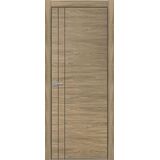 Межкомнатная дверь Uberture Тамбурат 4105 (дуб мадейра) кромка черная 600х2000