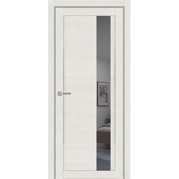 Межкомнатная дверь UniLine 30004 SoftTouch (Бьянка Soft touch) остекленная
