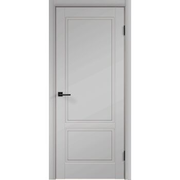 Межкомнатная дверь SCANDI 2P (Светло-серый) глухая