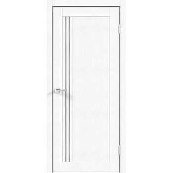 Межкомнатная дверь XLINE 8 (зеффиро эмалит текстурный) стекло мателюкс