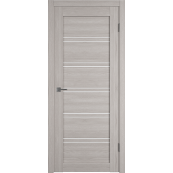 Межкомнатная дверь Atum Pro 28 Stone Oak стекло White Cloud