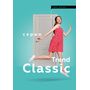 Межкомнатная дверь Classic Trend 3 (Polar Soft) стекло Crystal Cloud C