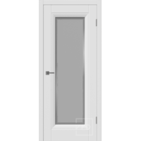 Межкомнатная дверь Барселона 1 (Белая эмаль) стекло белое