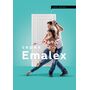 Межкомнатная дверь Emalex 1 (Emalex Ice) стекло Crystal Cloud
