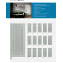 Межкомнатная дверь ER2 Emalex Midwhite White Cloud 600х2000