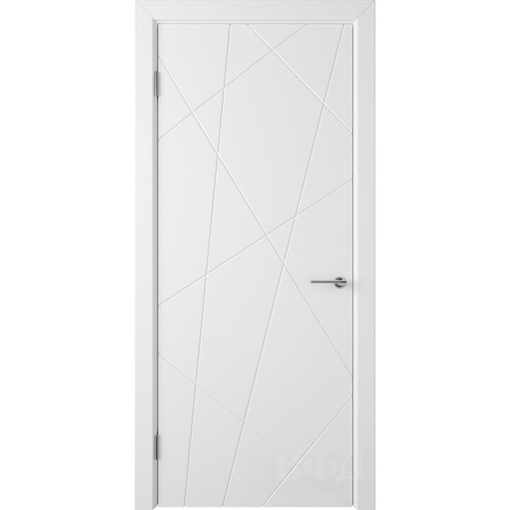 Дверь Флитта ДГ Белая эмаль
