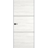 Межкомнатная дверь ВФД Urban 2 Invisible Nord Vellum 2х BE с врезкой под защелку 600х2000