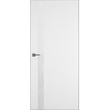 Межкомнатная дверь Urban 1SV Invisible Emalex Ice White Gloss 4х SE с врезкой под защелку и петли 600х2000